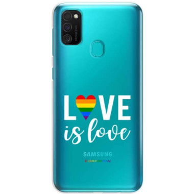 Etui Samsung GALAXY M21, Etui LGBT Wzory 2020-1 Wielokolorowy - FunnyCase