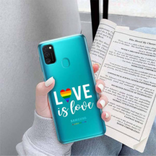 Etui Samsung GALAXY M21, Etui LGBT Wzory 2020-1 Wielokolorowy - FunnyCase