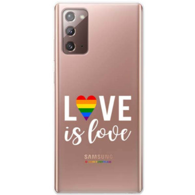 Etui Samsung GALAXY NOTE 20, Etui LGBT Wzory 2020-1 Wielokolorowy - FunnyCase