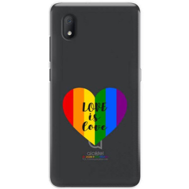 Etui Alcatel 1B 2020, Etui LGBT Wzory 2020-1 Wielokolorowy - FunnyCase