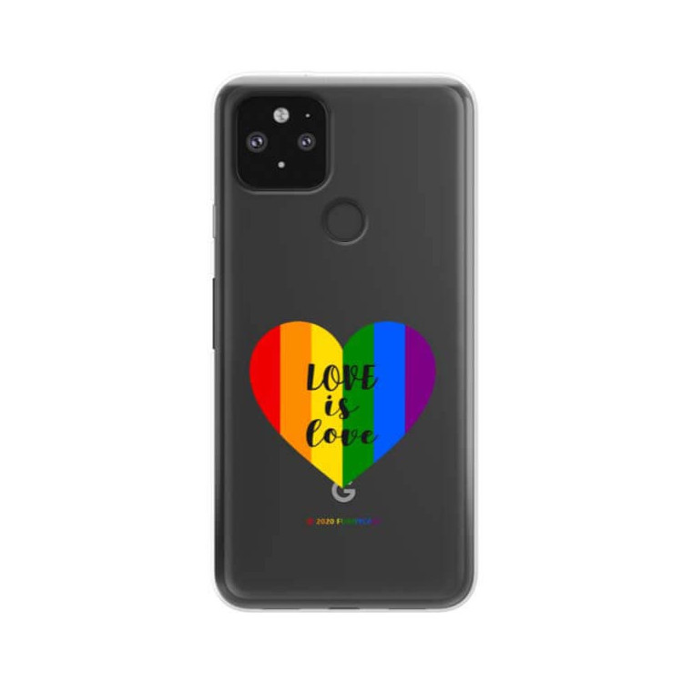 ETUI CLEAR NA TELEFON GOOGLE PIXEL 5 LGBT-2020-1-107