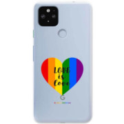 ETUI CLEAR NA TELEFON GOOGLE PIXEL 5 XL LGBT-2020-1-107