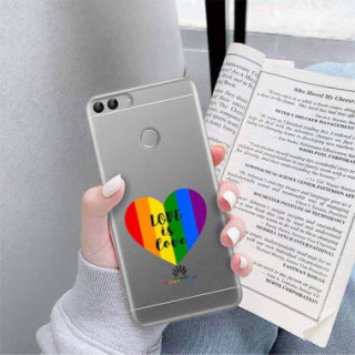 Etui Huawei P SMART, Etui LGBT Wzory 2020-1 Wielokolorowy - FunnyCase