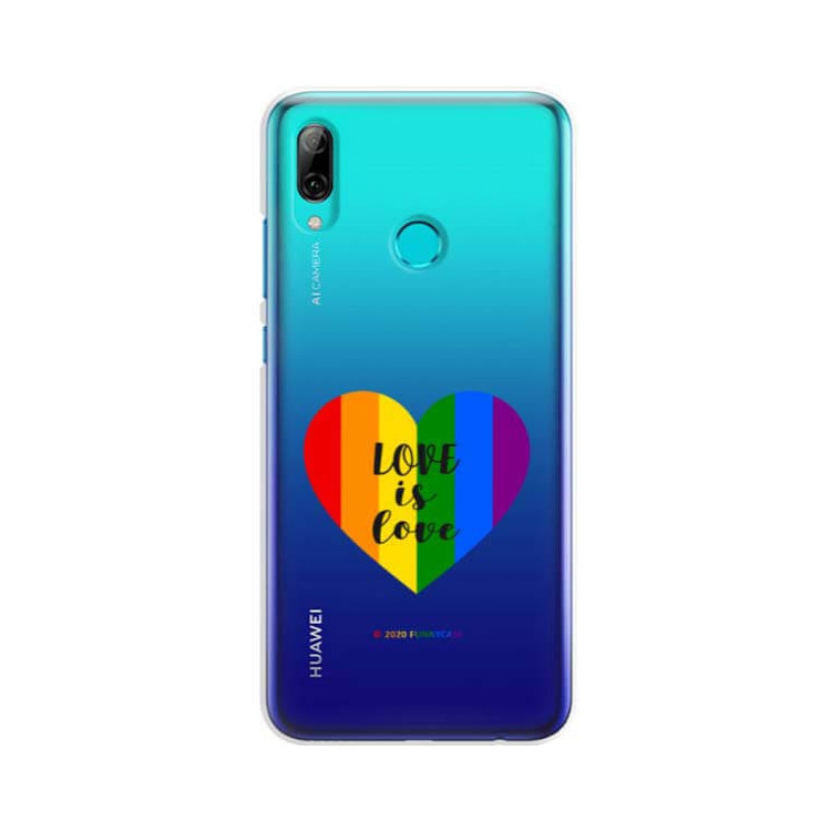 Etui Huawei P SMART Z / Y9 PRIME 2019, Etui LGBT Wzory 2020-1 Wielokolorowy - FunnyCase