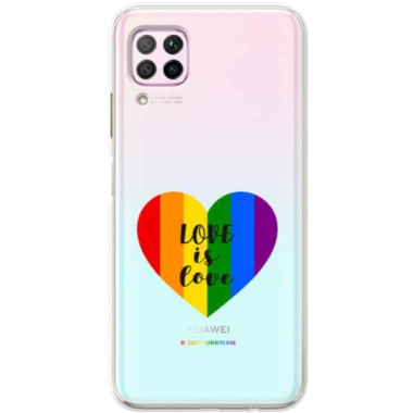 Etui Huawei P40 LITE, Etui LGBT Wzory 2020-1 Wielokolorowy - FunnyCase