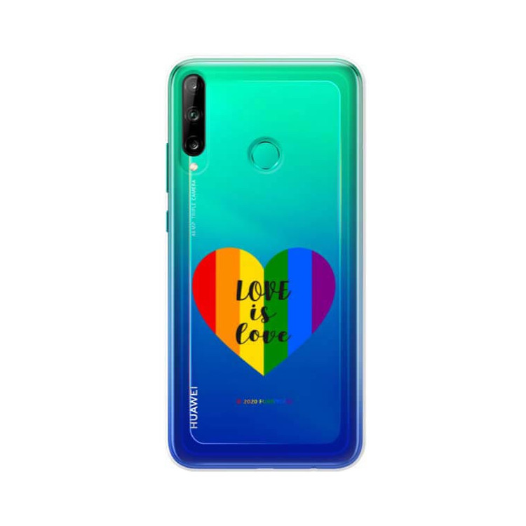 Etui Huawei P40 LITE E / Y7P, Etui LGBT Wzory 2020-1 Wielokolorowy - FunnyCase