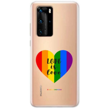 Etui Huawei P40 PRO, Etui LGBT Wzory 2020-1 Wielokolorowy - FunnyCase