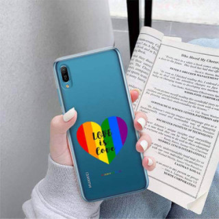 Etui Huawei Y6 2019, Etui LGBT Wzory 2020-1 Wielokolorowy - FunnyCase