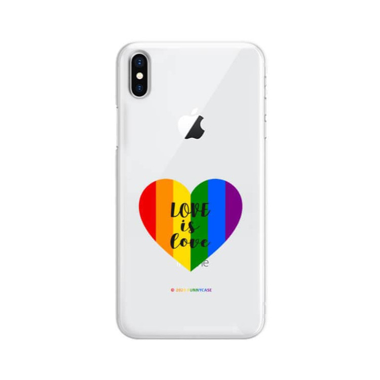 Etui Apple IPHONE X / XS, Etui LGBT Wzory 2020-1 Wielokolorowy - FunnyCase