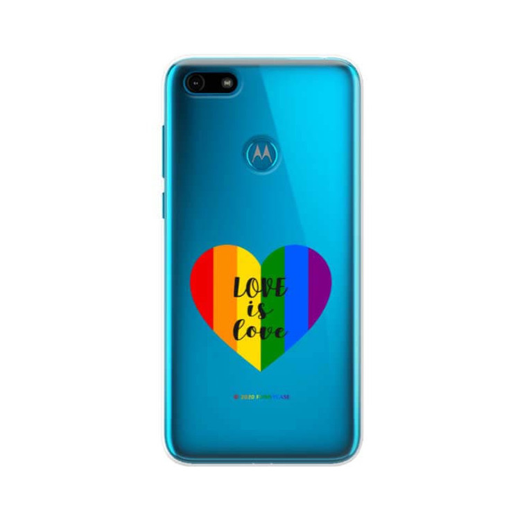 Etui Motorola MOTO E6 PLAY, Etui LGBT Wzory 2020-1 Wielokolorowy - FunnyCase