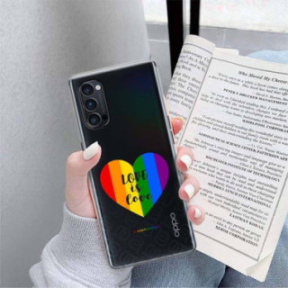 ETUI CLEAR NA TELEFON OPPO RENO 4 PRO 5G LGBT-2020-1-107