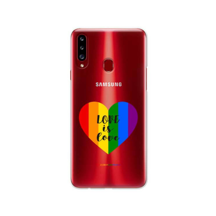 Etui Samsung GALAXY A20S, Etui LGBT Wzory 2020-1 Wielokolorowy - FunnyCase