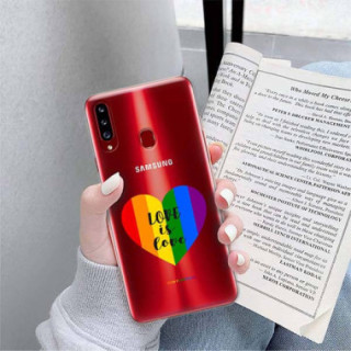 Etui Samsung GALAXY A20S, Etui LGBT Wzory 2020-1 Wielokolorowy - FunnyCase