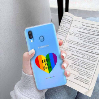 Etui Samsung GALAXY A40, Etui LGBT Wzory 2020-1 Wielokolorowy - FunnyCase