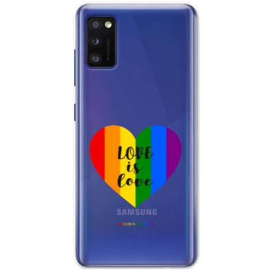 Etui Samsung GALAXY A41, Etui LGBT Wzory 2020-1 Wielokolorowy - FunnyCase