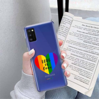 ETUI CLEAR NA TELEFON SAMSUNG GALAXY A41 LGBT-2020-1-107