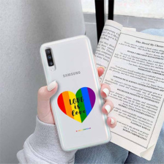 Etui Samsung GALAXY A70, Etui LGBT Wzory 2020-1 Wielokolorowy - FunnyCase