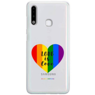 ETUI CLEAR NA TELEFON SAMSUNG GALAXY A70E LGBT-2020-1-107