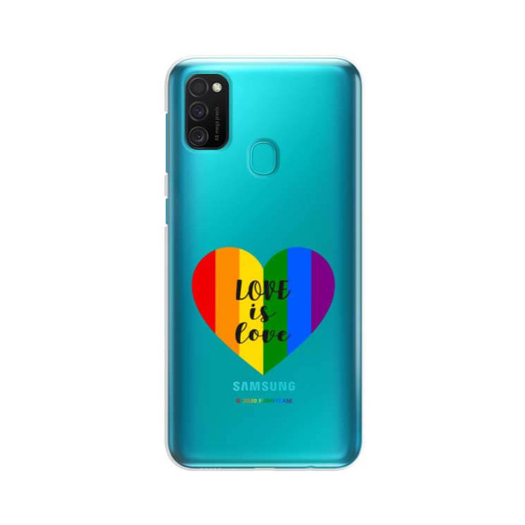 Etui Samsung GALAXY M21, Etui LGBT Wzory 2020-1 Wielokolorowy - FunnyCase