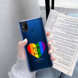 ETUI CLEAR NA TELEFON SAMSUNG GALAXY M31 LGBT-2020-1-107