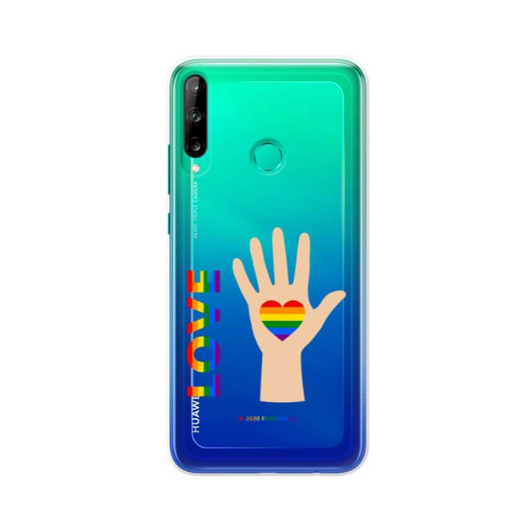 Etui Huawei P40 LITE E / Y7P, Etui LGBT Wzory 2020-1 Wielokolorowy - FunnyCase