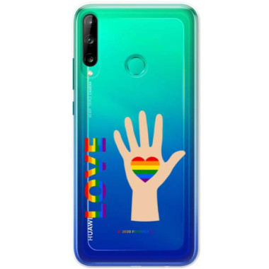 Etui Huawei P40 LITE E / Y7P, Etui LGBT Wzory 2020-1 Wielokolorowy - FunnyCase