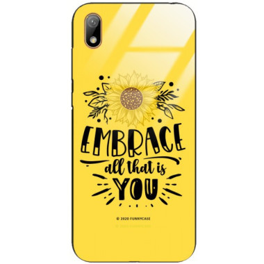 Etui Huawei Y9 2019, ST_SUNFLOWERS-2020-1-100 Wzory - FunnyCase