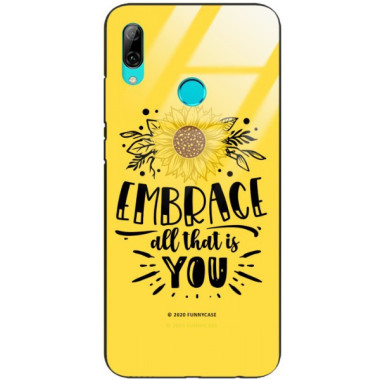 Etui Huawei Y7 2019, ST_SUNFLOWERS-2020-1-100 Wzory - FunnyCase