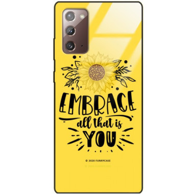 Etui Samsung GALAXY NOTE 20, ST_SUNFLOWERS-2020-1-100 Wzory - FunnyCase