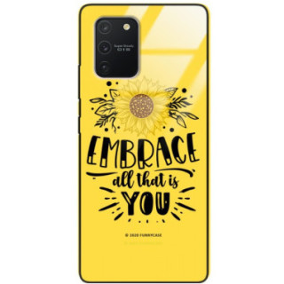 ETUI BLACK CASE GLASS NA TELEFON SAMSUNG GALAXY A91 / S10...