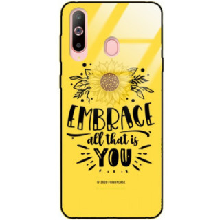 Etui Samsung GALAXY A60, ST_SUNFLOWERS-2020-1-100 Wzory - FunnyCase