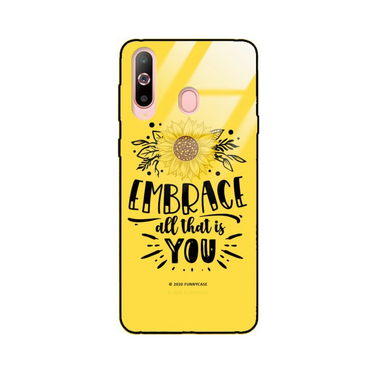 Etui Samsung GALAXY A60, ST_SUNFLOWERS-2020-1-100 Wzory - FunnyCase