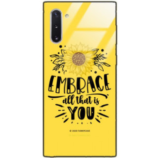 Etui Samsung GALAXY NOTE 10, ST_SUNFLOWERS-2020-1-100 Wzory - FunnyCase