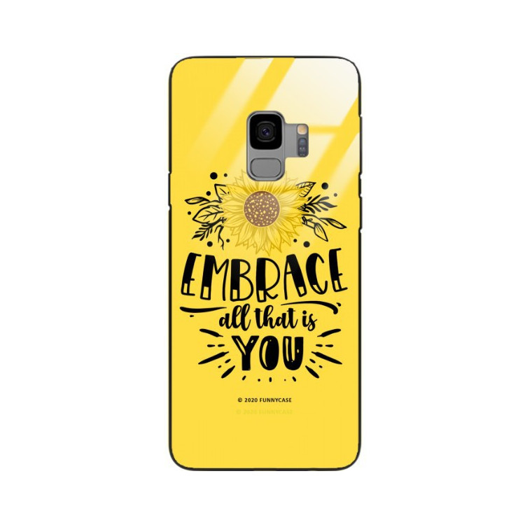 Etui Samsung GALAXY S9, ST_SUNFLOWERS-2020-1-100 Wzory - FunnyCase