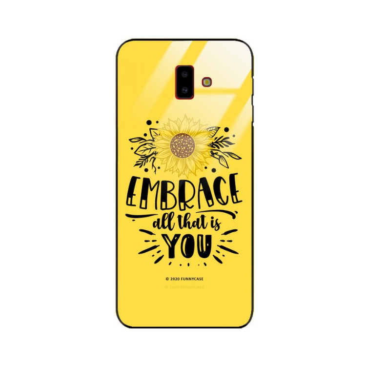 Etui Samsung GALAXY J6 PLUS 2018, ST_SUNFLOWERS-2020-1-100 Wzory - FunnyCase