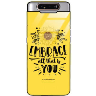 Etui Samsung GALAXY A80, ST_SUNFLOWERS-2020-1-100 Wzory - FunnyCase