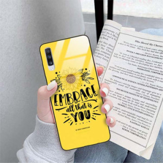 Etui Samsung GALAXY A70, ST_SUNFLOWERS-2020-1-100 Wzory - FunnyCase