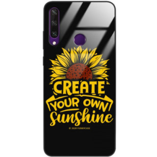 Etui Huawei Y6P, ST_SUNFLOWERS-2020-1-101 Wzory - FunnyCase