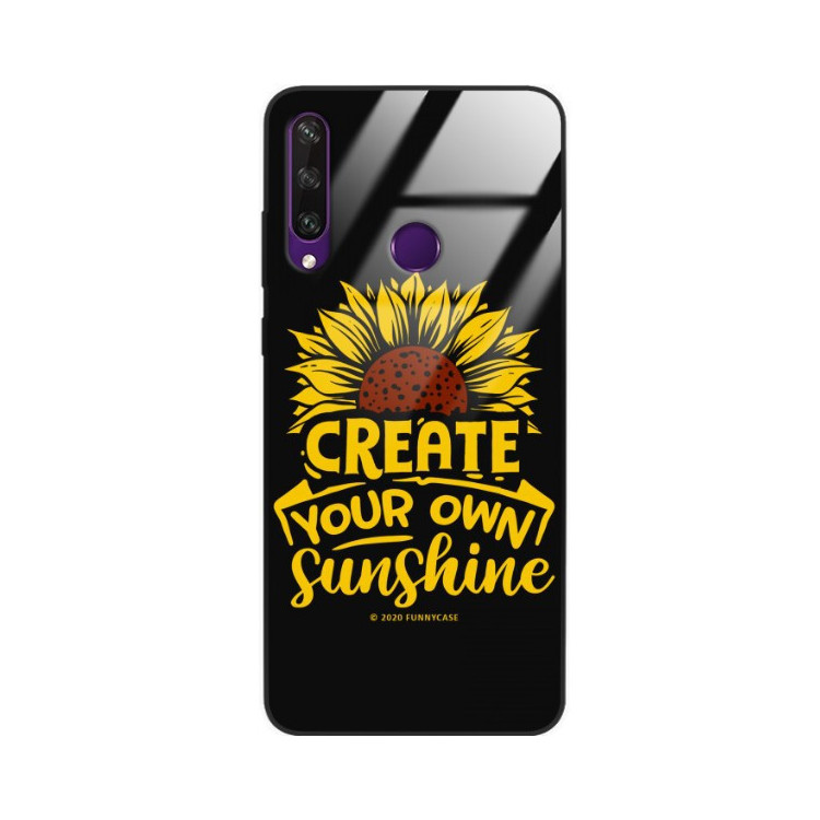 Etui Huawei Y6P, ST_SUNFLOWERS-2020-1-101 Wzory - FunnyCase