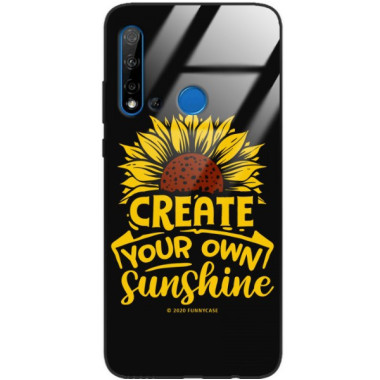 Etui Huawei P20 LITE 2019 / NOVA 5I, ST_SUNFLOWERS-2020-1-101 Wzory - FunnyCase