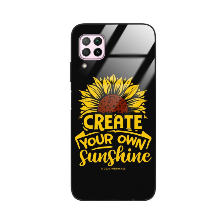 Etui Huawei P40 LITE, ST_SUNFLOWERS-2020-1-101 Wzory - FunnyCase