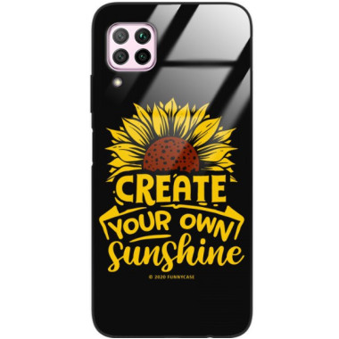 Etui Huawei P40 LITE, ST_SUNFLOWERS-2020-1-101 Wzory - FunnyCase