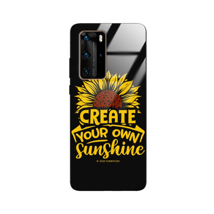 Etui Huawei P40 PRO, ST_SUNFLOWERS-2020-1-101 Wzory - FunnyCase