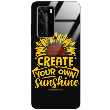 Etui Huawei P40 PRO, ST_SUNFLOWERS-2020-1-101 Wzory - FunnyCase