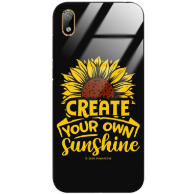 Etui Huawei Y9 2019, ST_SUNFLOWERS-2020-1-101 Wzory - FunnyCase