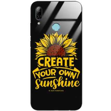 Etui Huawei P SMART 2019, ST_SUNFLOWERS-2020-1-101 Wzory - FunnyCase