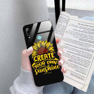 Etui Huawei P SMART 2019, ST_SUNFLOWERS-2020-1-101 Wzory - FunnyCase