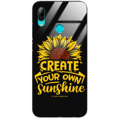 Etui Huawei Y7 2019, ST_SUNFLOWERS-2020-1-101 Wzory - FunnyCase