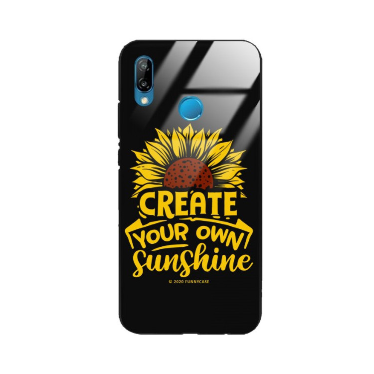 Etui Huawei P30 LITE, ST_SUNFLOWERS-2020-1-101 Wzory - FunnyCase