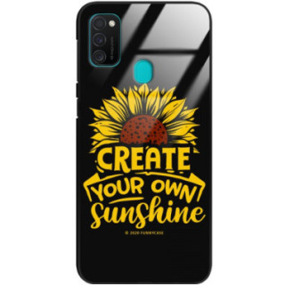 Etui Samsung GALAXY M21, ST_SUNFLOWERS-2020-1-101 Wzory - FunnyCase